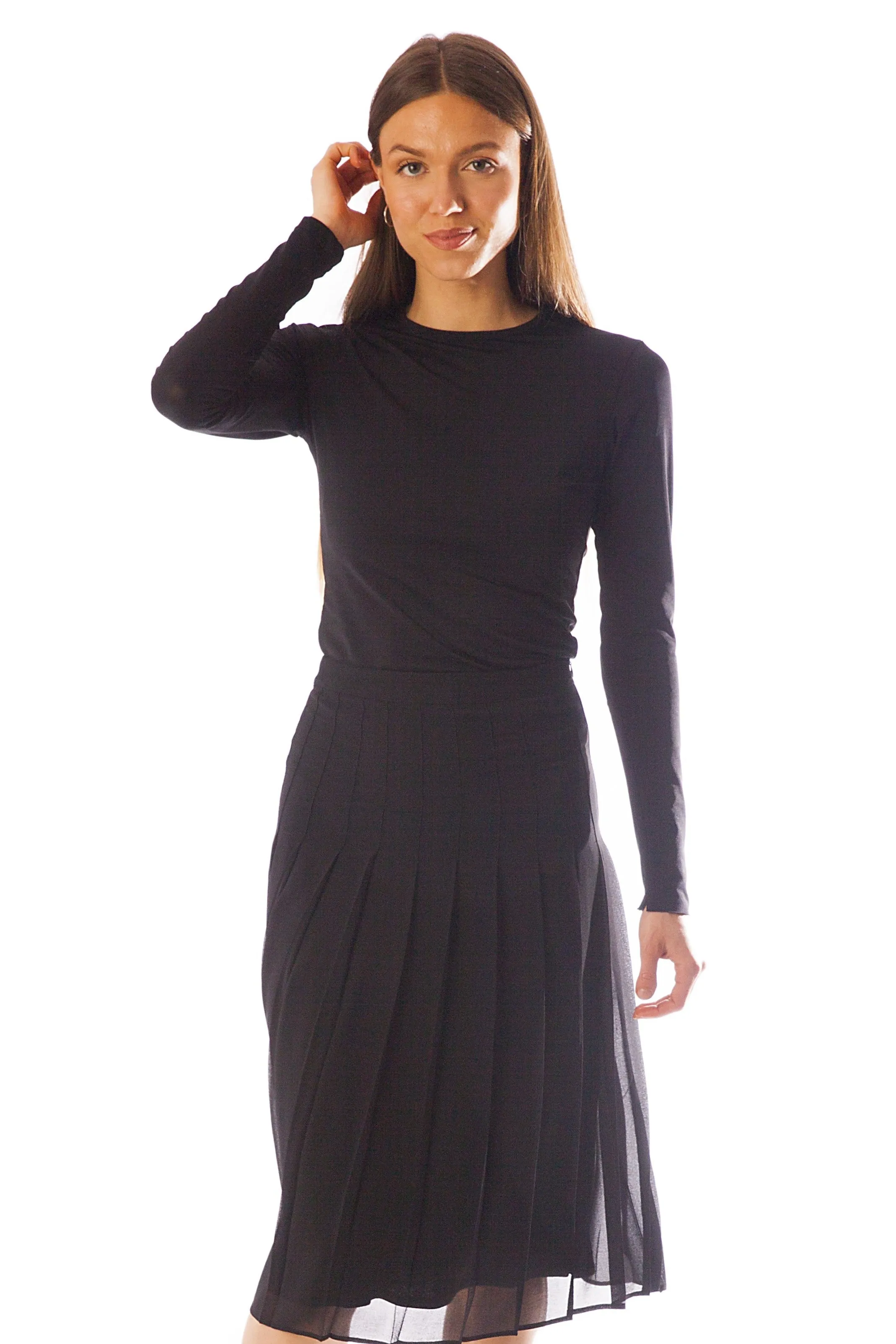 26" Chiffon Pleated Skirt