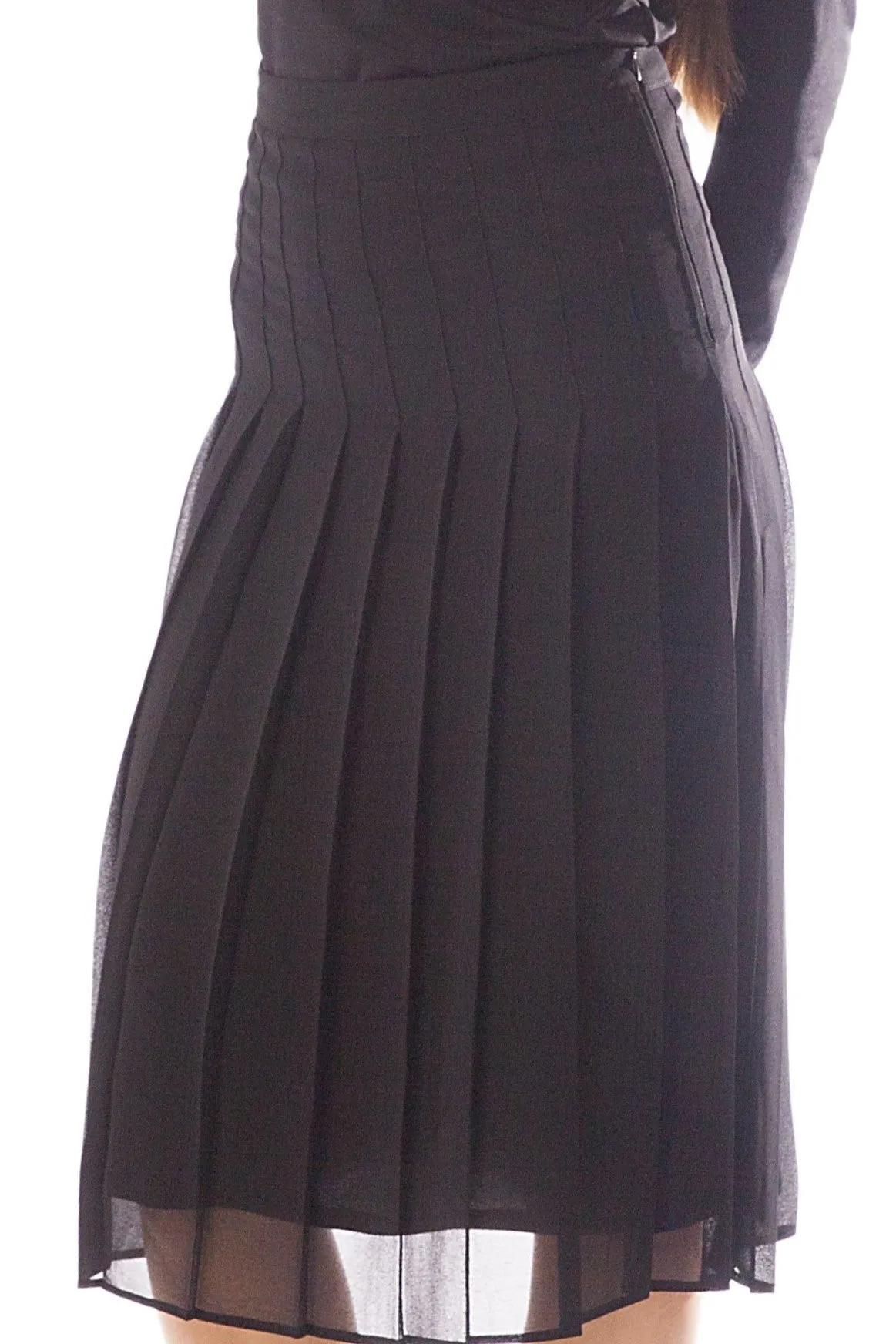 26" Chiffon Pleated Skirt