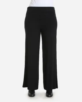Black Loose Fit Flowy Pants