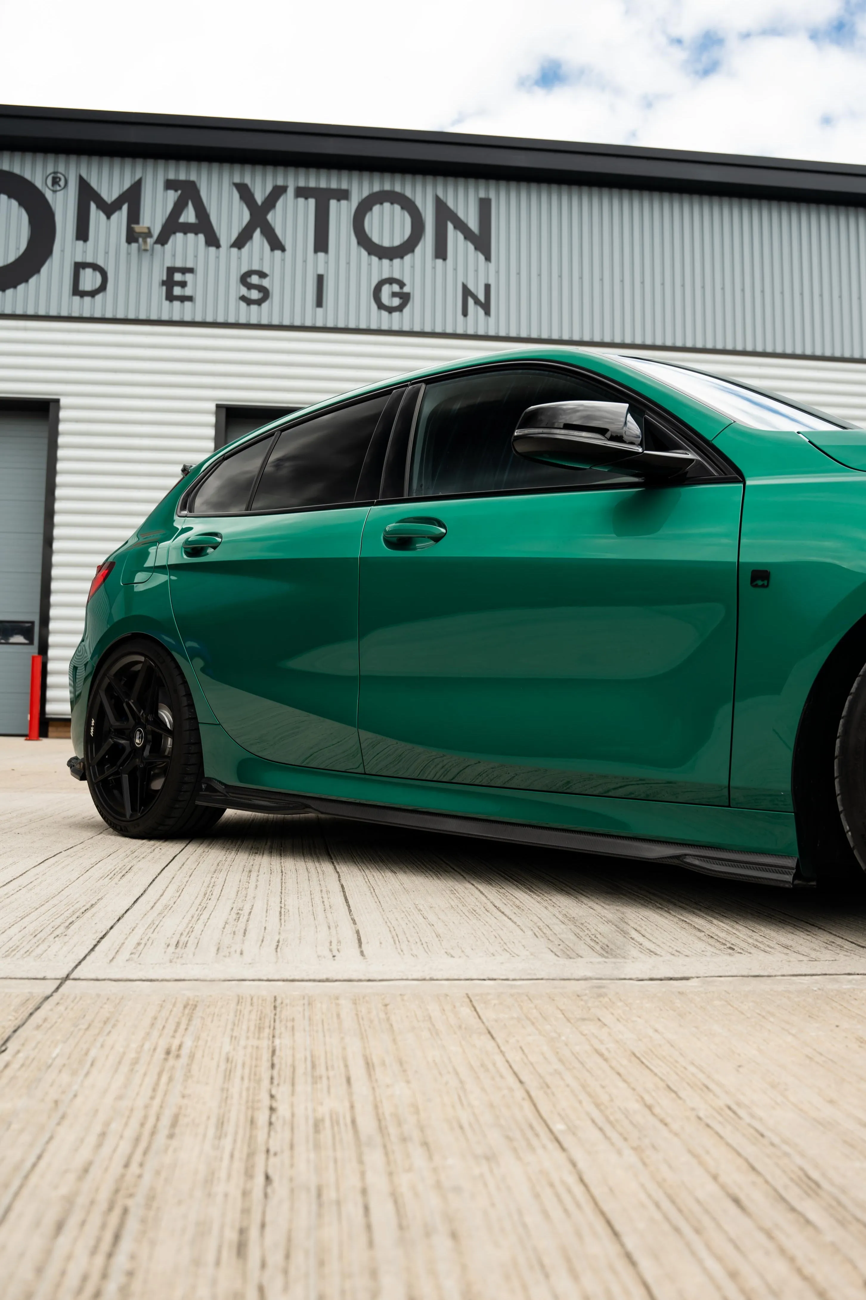BMW M135i X Drive F40 Maxton Design Carbon Fibre Side Skirts