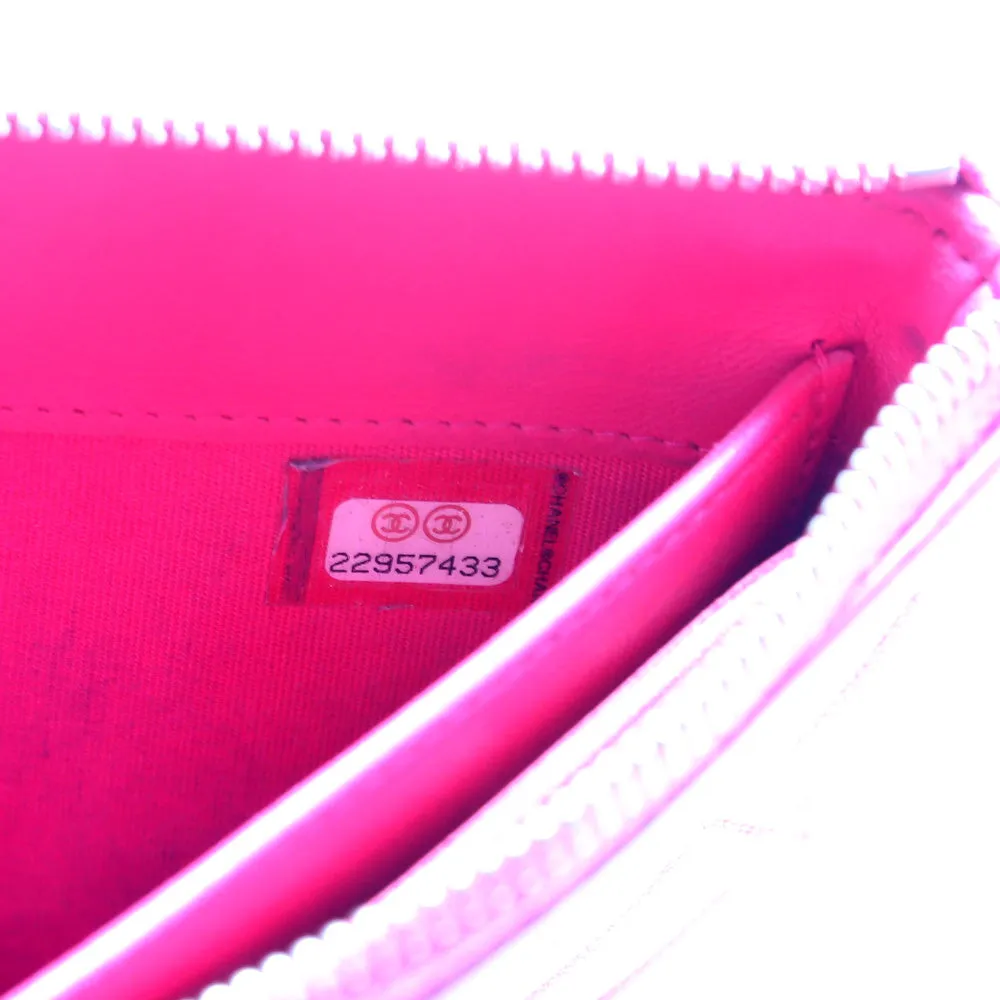 Boy Zipped Pouch Quilted Lambskin