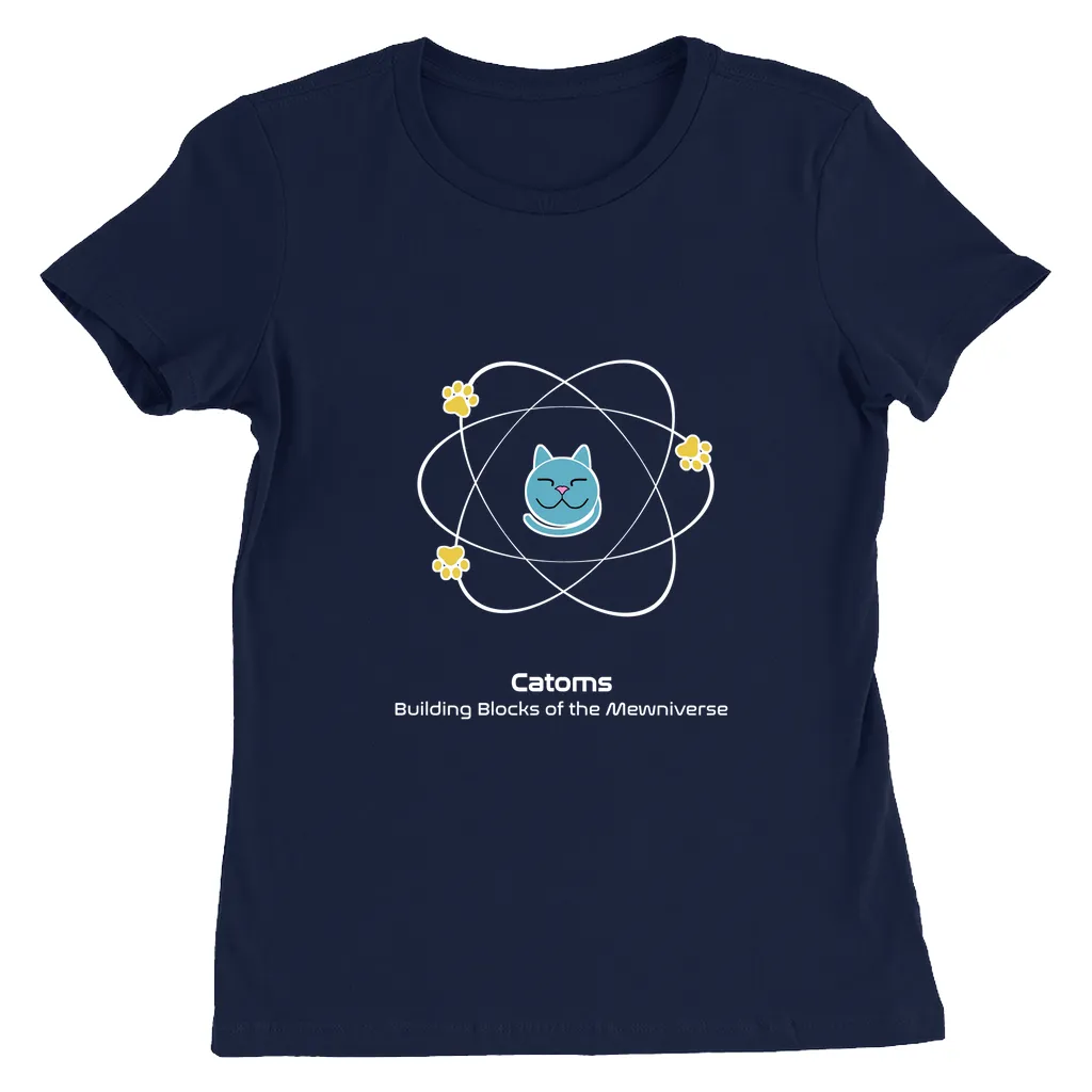 Catoms DARK Fitted Tshirt | Bella   Canvas
