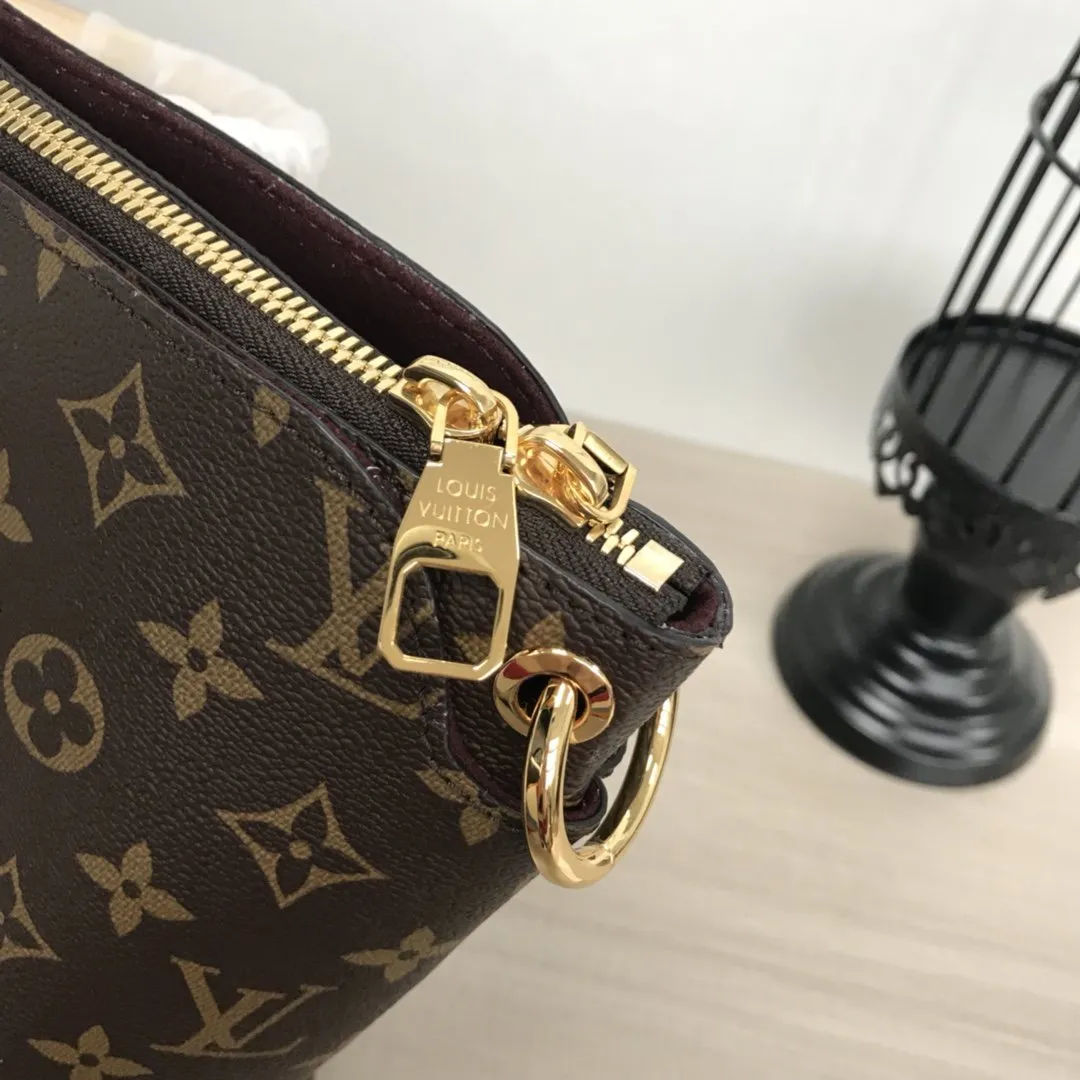 FLOWER ZIPPED TOTE MM