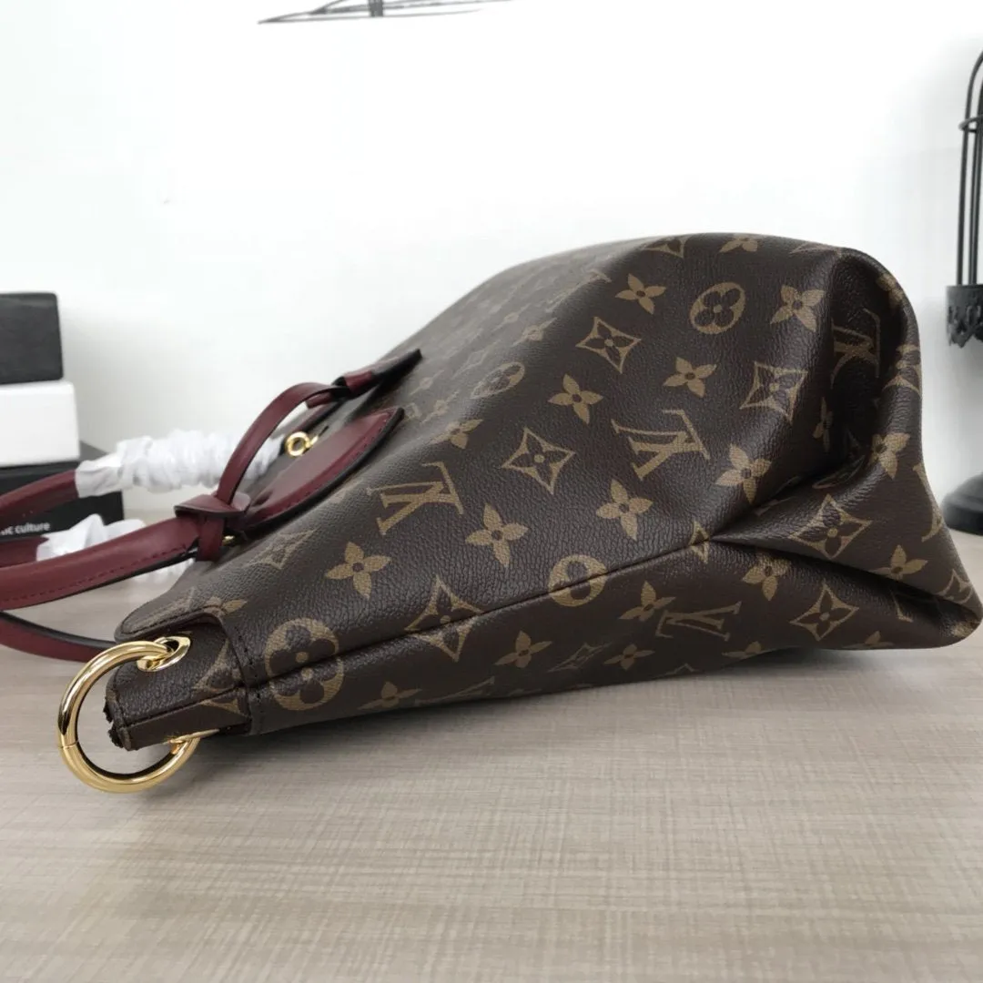 FLOWER ZIPPED TOTE MM