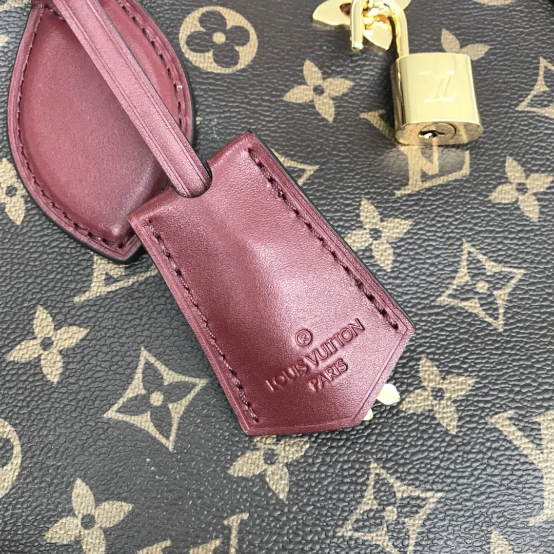 FLOWER ZIPPED TOTE MM