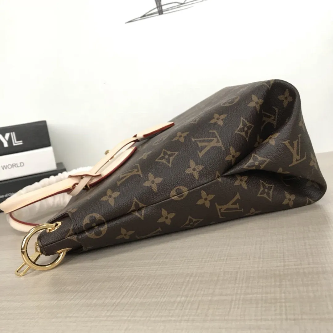 FLOWER ZIPPED TOTE MM