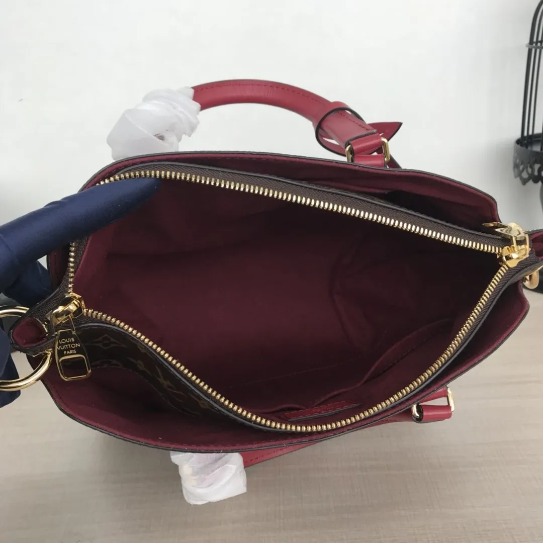 FLOWER ZIPPED TOTE PM