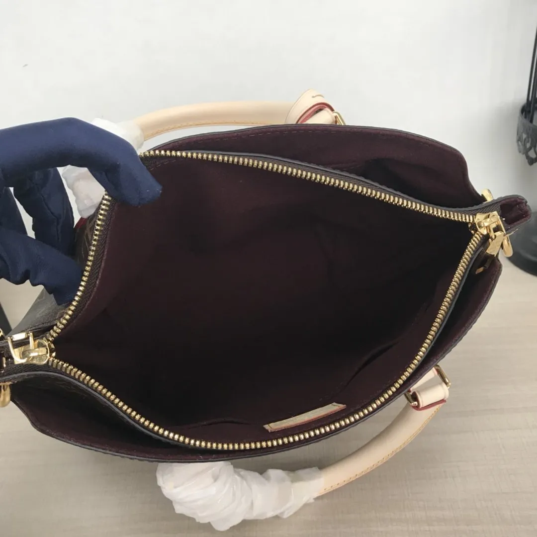 FLOWER ZIPPED TOTE PM