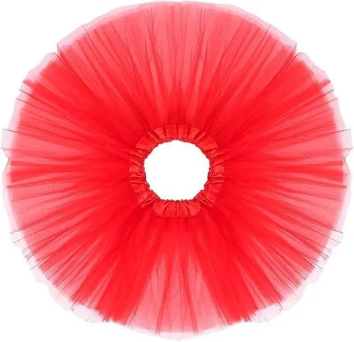 Girl Tutu Skirt, 3 Layers Tulle Tutus for Little Girls, (2T - 8T)