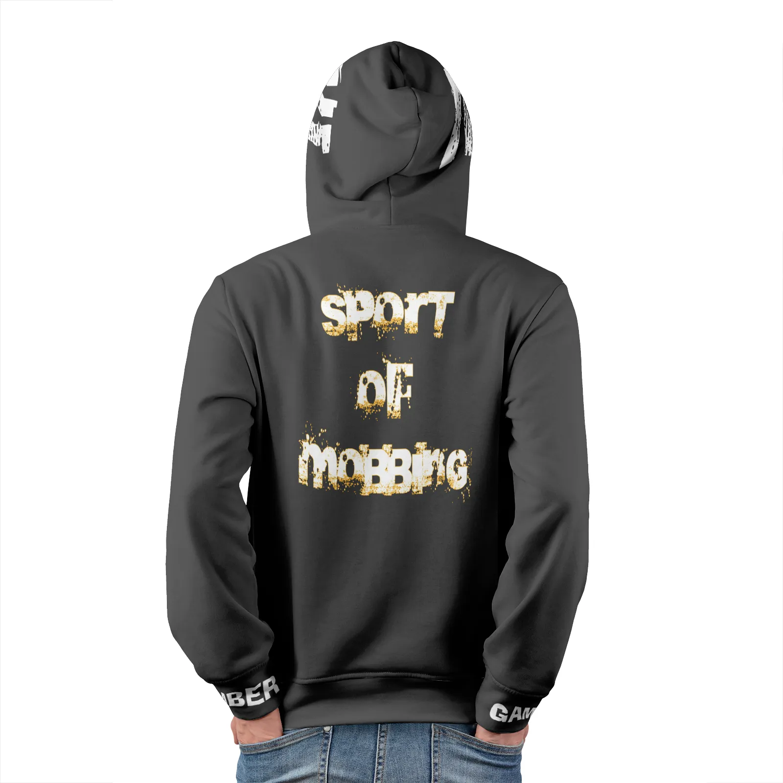 #GM GAME MEMBERS Men's Pullover Hoodies