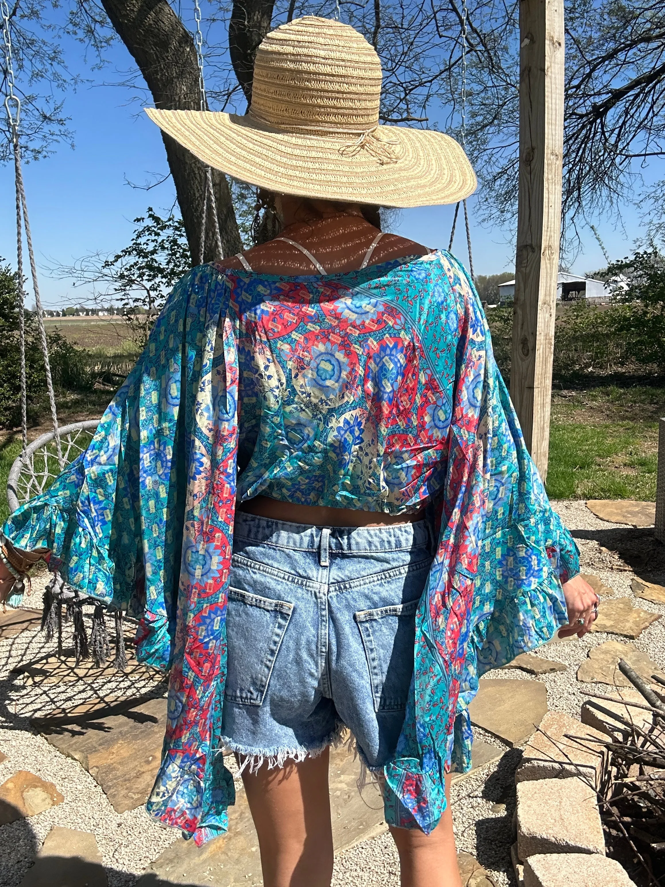 Kauai Getaway Cinch Top - Bailey