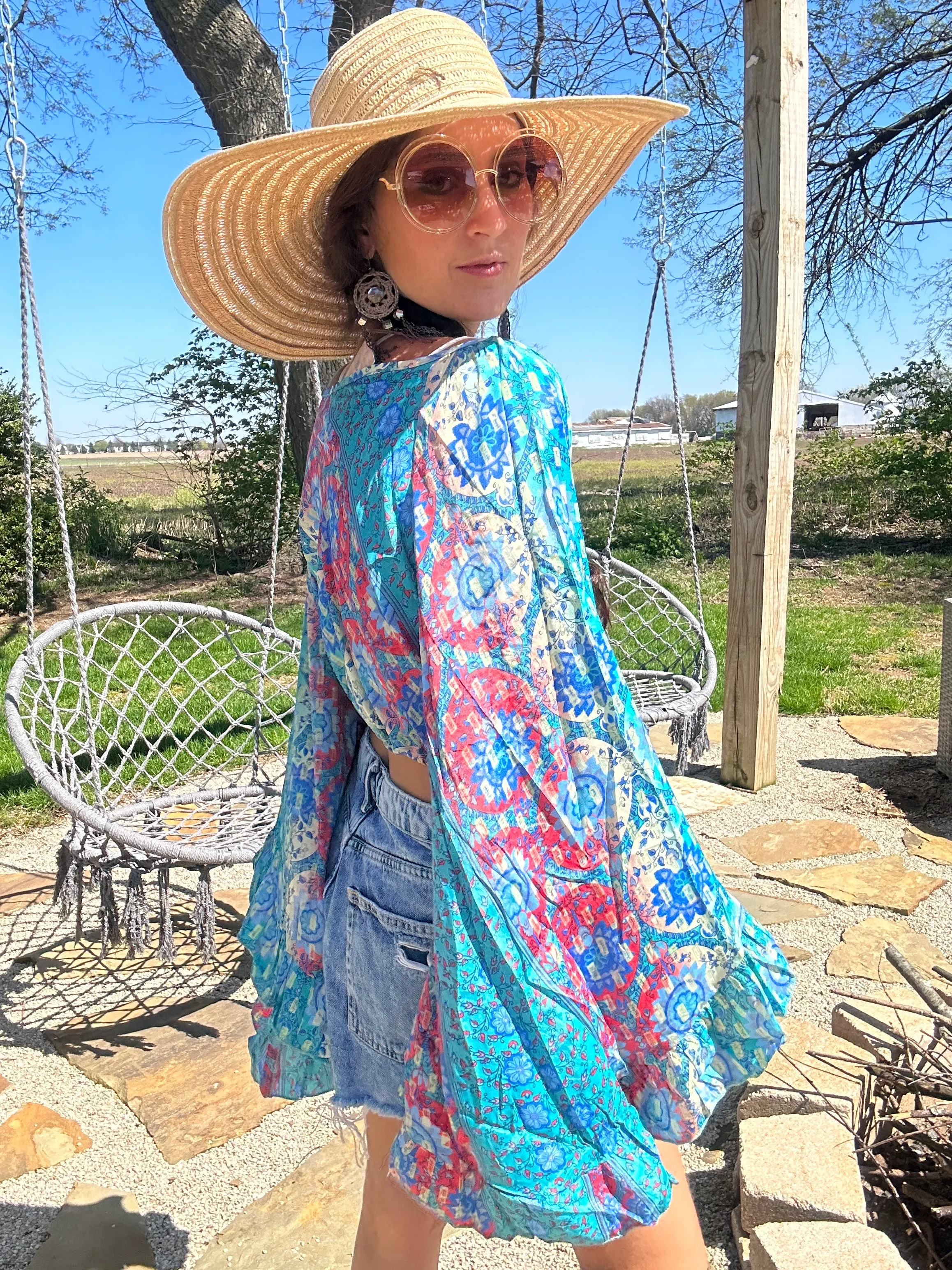 Kauai Getaway Cinch Top - Bailey