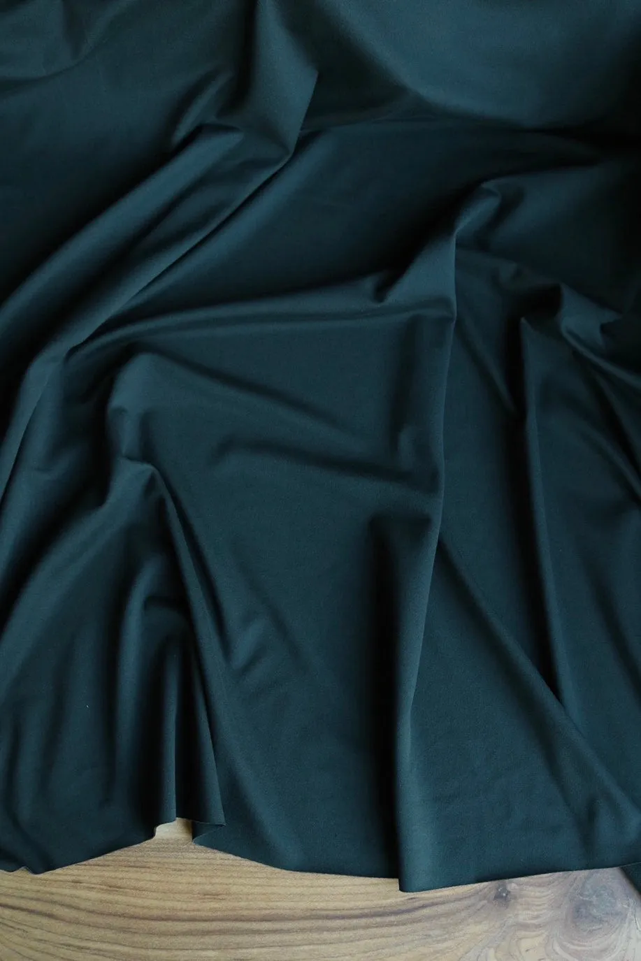Midnight Green Matte Circular Knit