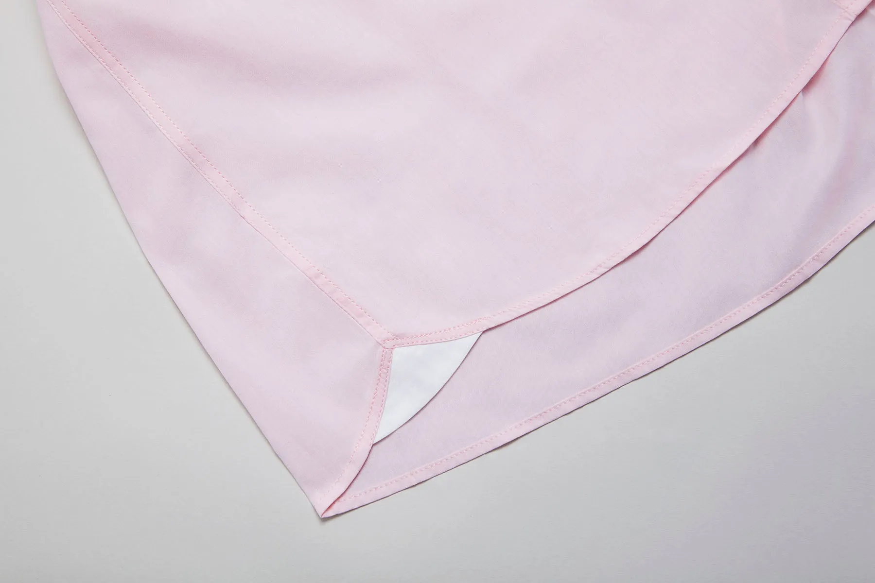 Salmon Pink Cotton Shirt for Men