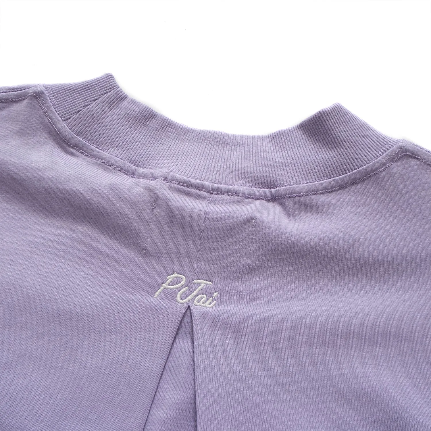 (TP1384) Zipped Hem Tee